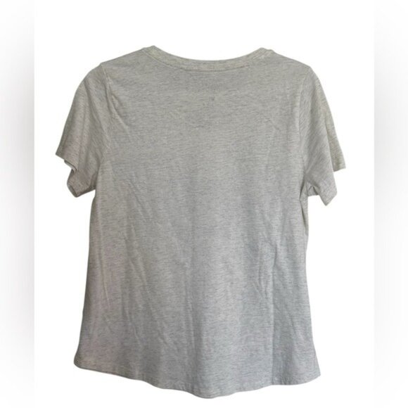Disney Mickey & Minnie Mouse Gray T-Shirt Womens M Short Sleeve Graphic Tee - Picture 4 of 5